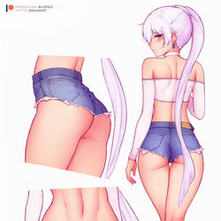 This is a pixiv picture whose title is ワイス・シュニー.