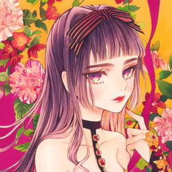 This is a pixiv picture whose title is 絢爛.