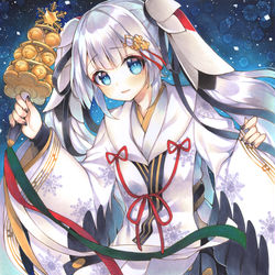 This is a pixiv picture whose title is 雪ミク　2018.