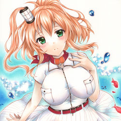 This is a pixiv picture whose title is サラトガちゃん.