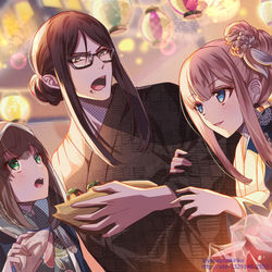 This is a pixiv picture whose title is 夏祭り.