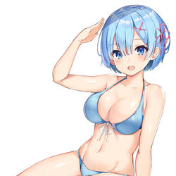 This is a pixiv picture whose title is レム.