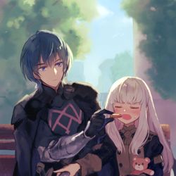 This is a pixiv picture whose title is FE風花雪月.