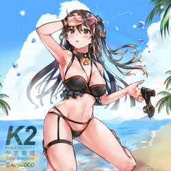 This is a pixiv picture whose title is K2 Summer.