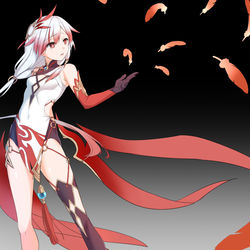 This is a pixiv picture whose title is 千年之羽.