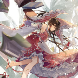 This is a pixiv picture whose title is 華胥三絶 咏夢.