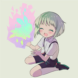 This is a pixiv picture whose title is 過去の幻覚.
