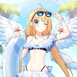 This is a pixiv picture whose title is SUMMER.