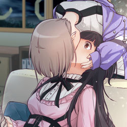 This is a pixiv picture whose title is 始まりは突然なあさふゆ.