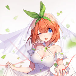 This is a pixiv picture whose title is 四葉.