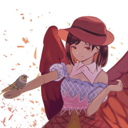 This is a pixiv picture whose title is 【東方鬼形獣】EX面ボス 驪駒早鬼.