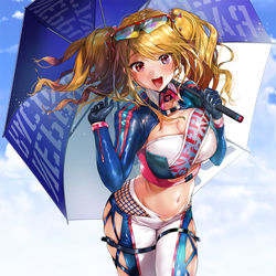This is a pixiv picture whose title is うわさのレースクイーン.