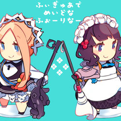 This is a pixiv picture whose title is ふぃぎゅあで　めいどな　ふぉーりなー！.