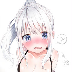 This is a pixiv picture whose title is ドジっ子なメイドちゃん.