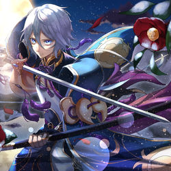 This is a pixiv picture whose title is Skebで依頼戴いた蘭陵王.