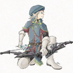 This is a pixiv picture whose title is BotW落書き⑧.