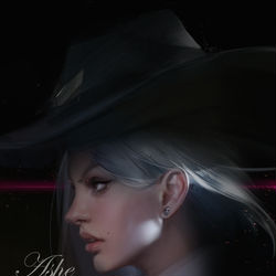 This is a pixiv picture whose title is Ashe.