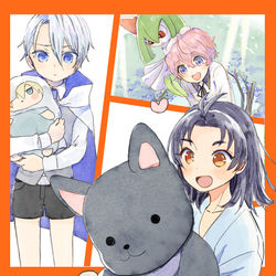 This is a pixiv picture whose title is 貞ちゃん+いろいろログ（燭貞、現パロ、幼児化、女装含）.