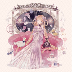 This is a pixiv picture whose title is ラプンツェル【グリム童話より】.