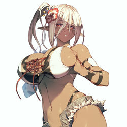 This is a pixiv picture whose title is えるふー.