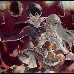 This is a pixiv picture whose title is ✞.