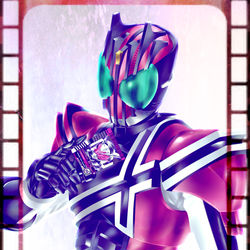 This is a pixiv picture whose title is 仮面ライダーディケイド(ジオウver.).