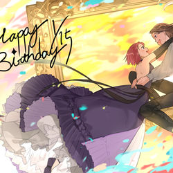 This is a pixiv picture whose title is ときメモGSお誕生日絵中心まとめ.