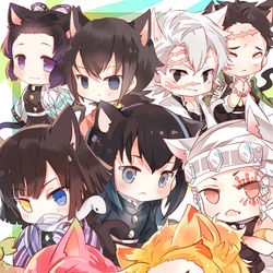This is a pixiv picture whose title is 喵.