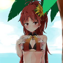 This is a pixiv picture whose title is 水着杏子ちゃん.