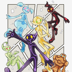 This is a pixiv picture whose title is ☆.