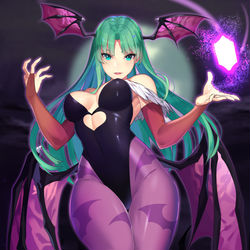 This is a pixiv picture whose title is モリガン.