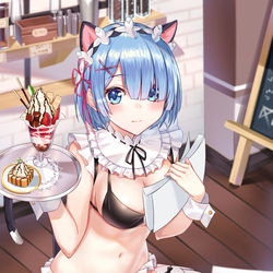 This is a pixiv picture whose title is リゼロ.