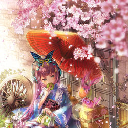 This is a pixiv picture whose title is アリスの路地裏.