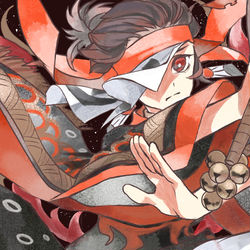This is a pixiv picture whose title is ヒノカミ炭治郎.
