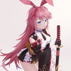 This is a pixiv picture whose title is 樱色轮回.