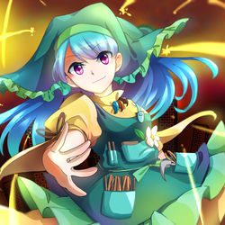 This is a pixiv picture whose title is 埴安神袿姫.