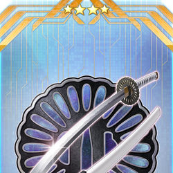 This is a pixiv picture whose title is 指令紋章(コマンドコード)　細身造りの名刀.