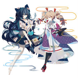This is a pixiv picture whose title is 🎶.