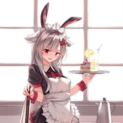 This is a pixiv picture whose title is 見習いメイド　モントピリアちゃん.