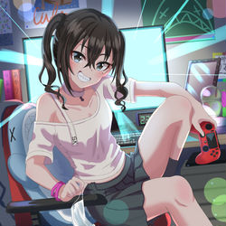 This is a pixiv picture whose title is もう1つのステージ！.
