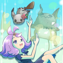 This is a pixiv picture whose title is アセロラとミミたんと守護神.