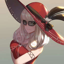 This is a pixiv picture whose title is 水着カーミラさん.