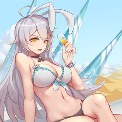 This is a pixiv picture whose title is 泉之精灵.
