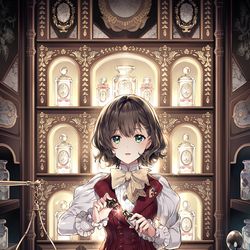 This is a pixiv picture whose title is Perfumer🌼.