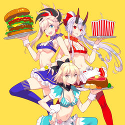 This is a pixiv picture whose title is 🍔Chaldea Diner Sarvant🥤.