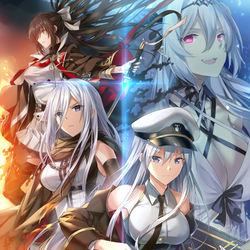 This is a pixiv picture whose title is Ashen Simulacrum.