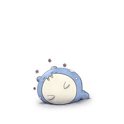 This is a pixiv picture whose title is タマザラシととんがりコーン.