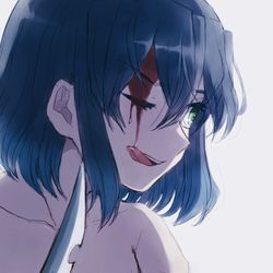 This is a pixiv picture whose title is 伊之助※流血表現有り.