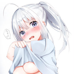 This is a pixiv picture whose title is ドジっ子なメイドちゃん２.