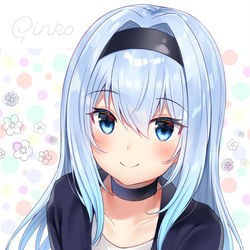 This is a pixiv picture whose title is セミロングロリ銀子ちゃん.
